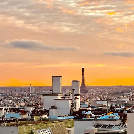 Direct Views Of Eiffel Tower & Sacre-coeur From Mezzanine - 10 Mins To Center Lejlighed Paris