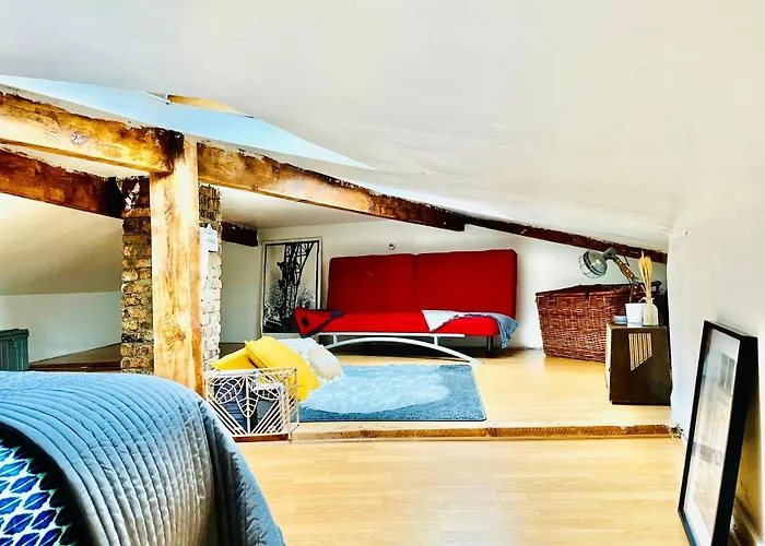 Direct Views Of Eiffel Tower & Sacre-coeur From Mezzanine - 10 Mins To Center Apartmán