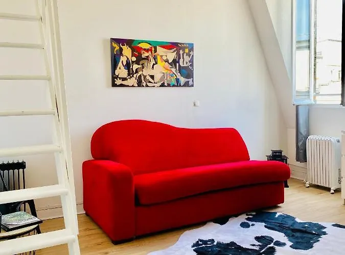 Direct Views Of Eiffel Tower & Sacre-coeur From Mezzanine - 10 Mins To Center Apartmán Paříž