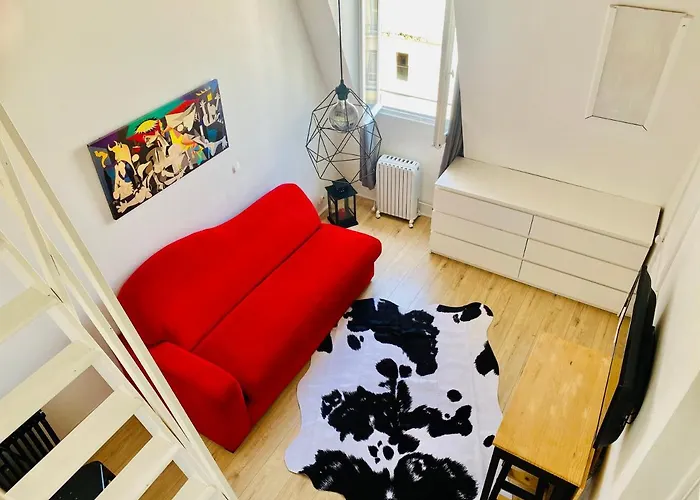 Direct Views Of Eiffel Tower & Sacre-coeur From Mezzanine - 10 Mins To Center Apartmán *
