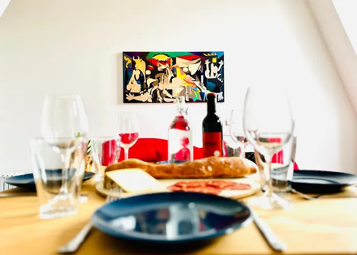 Direct Views Of Eiffel Tower & Sacre-coeur From Mezzanine - 10 Mins To Center Apartmán