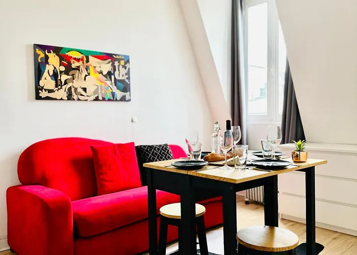 Apartmán Direct Views Of Eiffel Tower & Sacre-coeur From Mezzanine - 10 Mins To Center Paříž