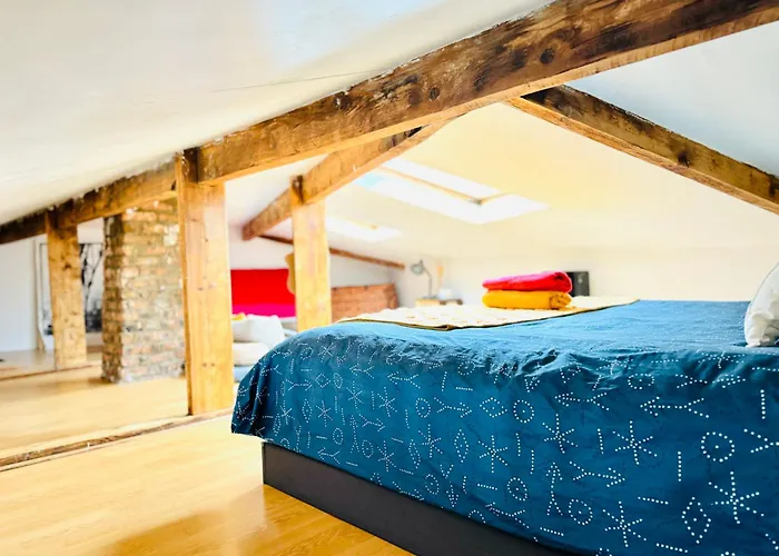 Direct Views Of Eiffel Tower & Sacre-coeur From Mezzanine - 10 Mins To Center Apartmán *