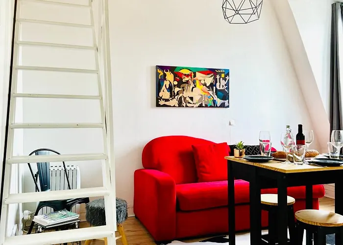 Direct Views Of Eiffel Tower & Sacre-coeur From Mezzanine - 10 Mins To Center Apartmán Paříž