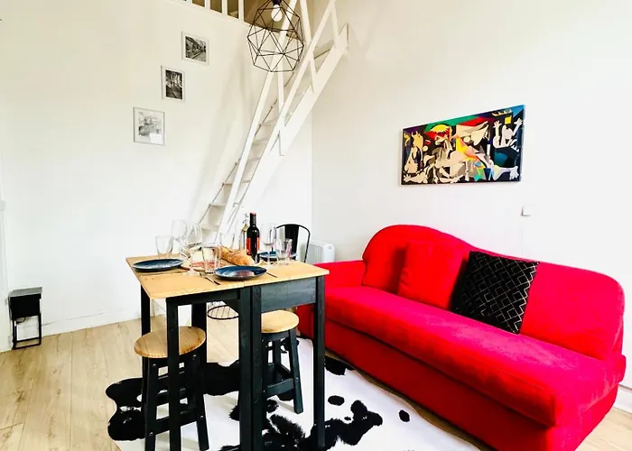 Apartmán Direct Views Of Eiffel Tower & Sacre-coeur From Mezzanine - 10 Mins To Center *
